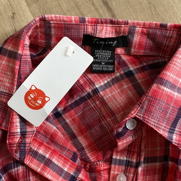 Plaid Top - Picture 3 of 5